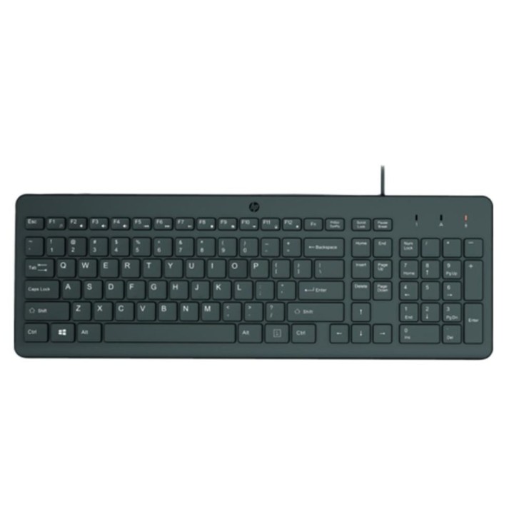 hp teclado hp 150 con cable usb