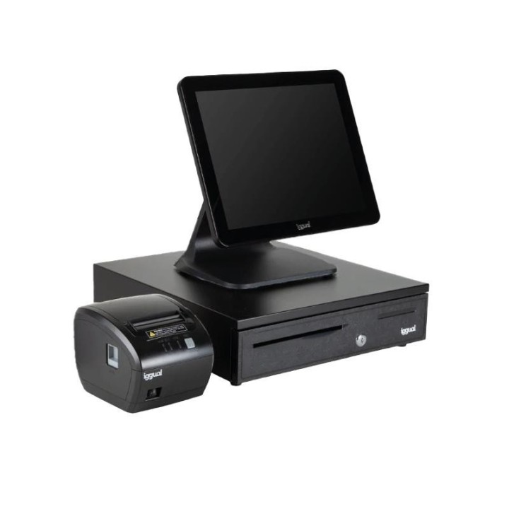 iggual pack completo tpv 15 aio easy 80 iron 50