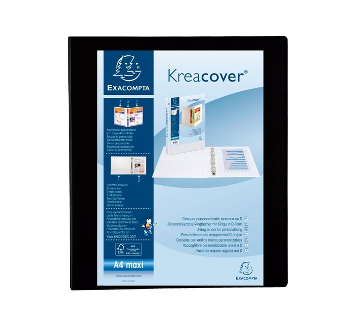 carp. canguro exacompta 4 25mm a4 krea cover ng