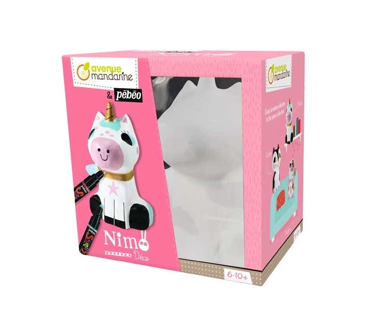 liqu.  kit pap. mache deco clf mandarine unicornio