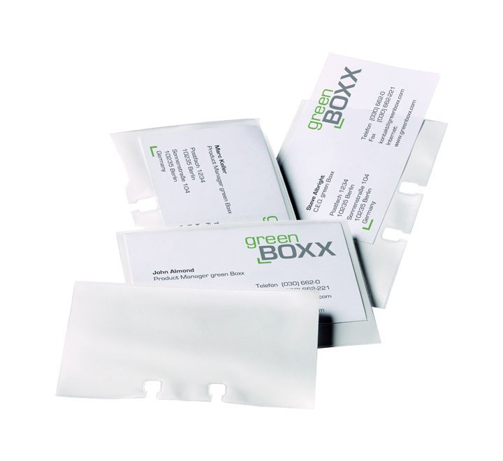 recambio 40 fundas durable tarjetero visifix