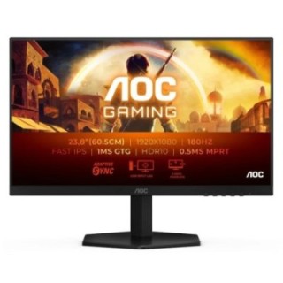 aoc 24g42e monitor 23.8"ips fhd 180hz 1ms hdmi dp