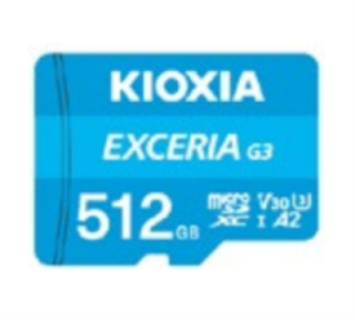 microsd kioxia exceria g3 512gb