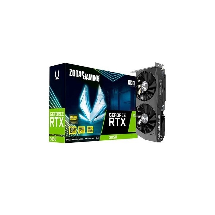 tarjeta grafica zotac rtx 3050 eco 8gb gddr6 2fan hdmi2.1 3xdp1.4