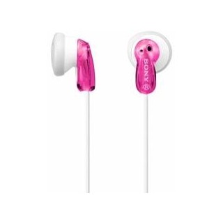 sony auriculares sony mdre9lpp boton rosa