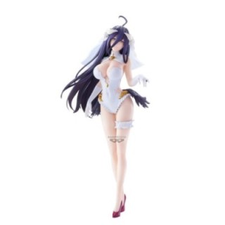 banpresto figura banpresto overlord glitter&glamours albedo wedding ver. 27cm