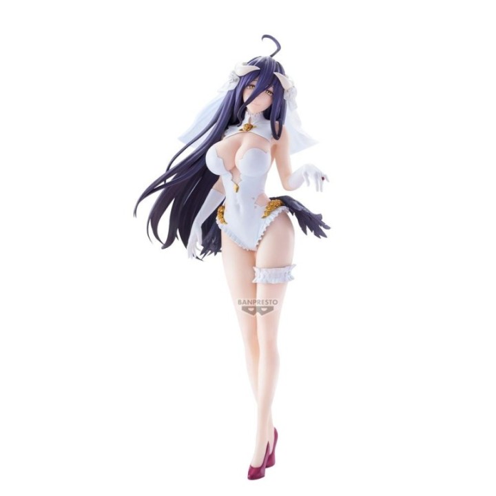 banpresto figura banpresto overlord glitter&glamours albedo wedding ver. 27cm