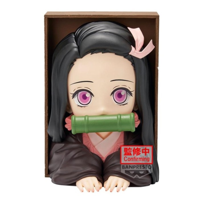 banpresto figura banpresto demon slayer kimetsu no yaiba hyoko nezuko kamado 16cm