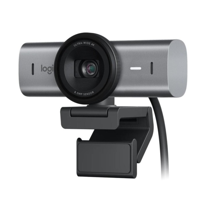 logitech camara logitech mx brio 4k uhd    usb tipo c    grafito