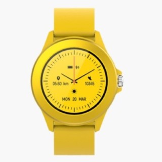 forever reloj smartwatch forever colorum cw   300 color amarillo