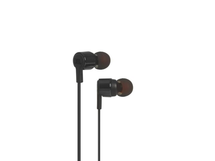 jbl auriculares intrauditivos jbl t210 black
