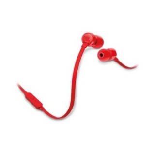 jbl auriculares intrauditivos jbl t160 red