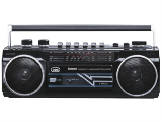 radio grabadora trevi usb sd bluetooth cassette rr 501 bt negro