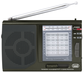 radio trevi mb 728 portable multiband radio estilo retro black