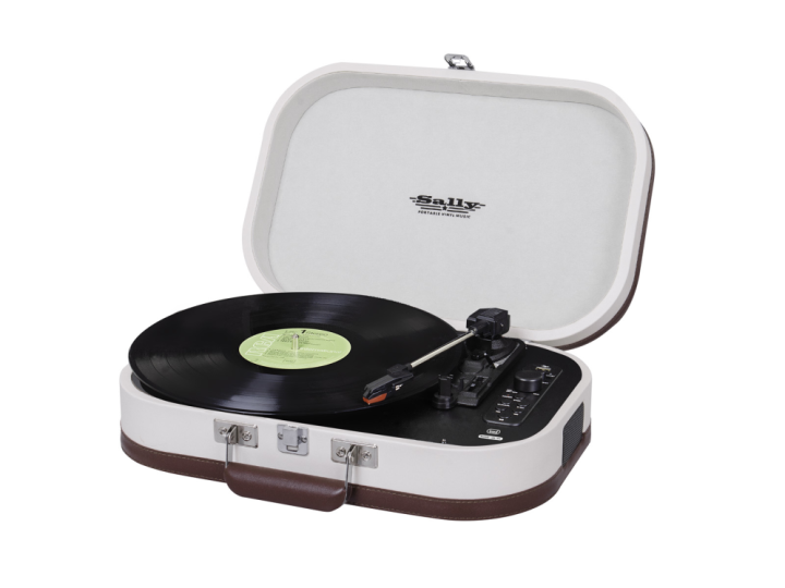 tocadiscos trevitt 1020 bt sally turntable +aw+encoding beige