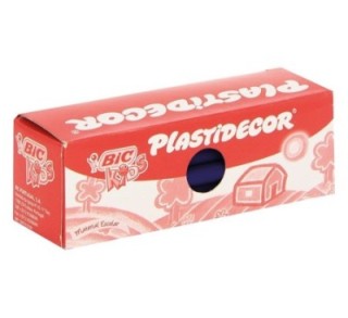 est. 25 lapiz cera bic plastidecor violeta