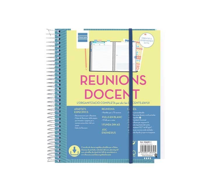 libreta reuniones finocam 4o cat 5340900