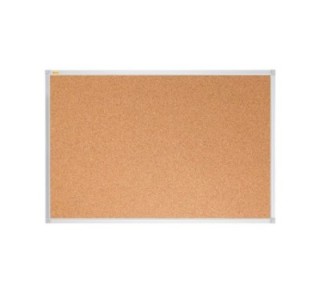 tablero corcho a series marco aluminio 60x90cm