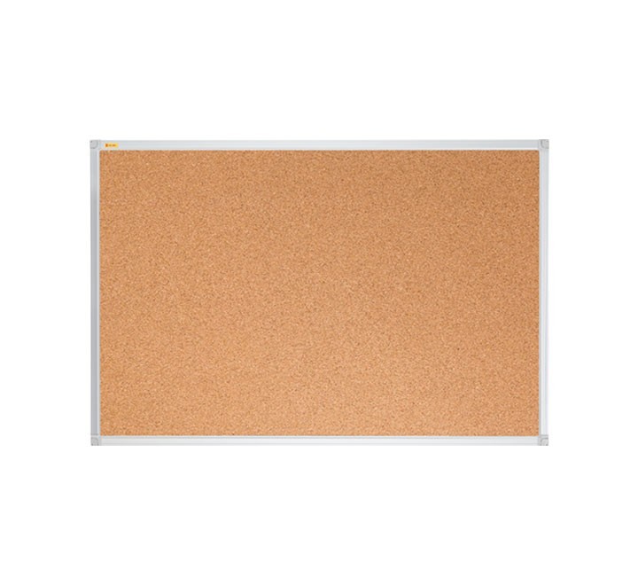 tablero corcho a series marco aluminio 60x90cm
