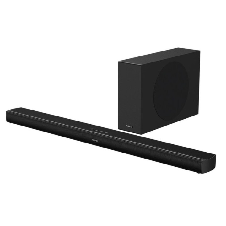 aiwa barra de sonido aiwa he   1200sw 2.1 negro