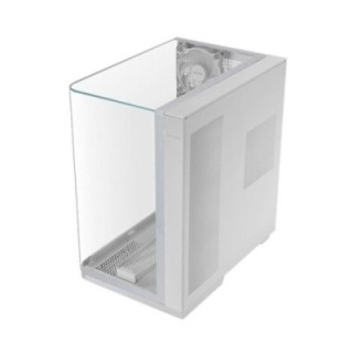 mars gaming caja ordenador mars gaming mcinfinio atx cristal templado blanca