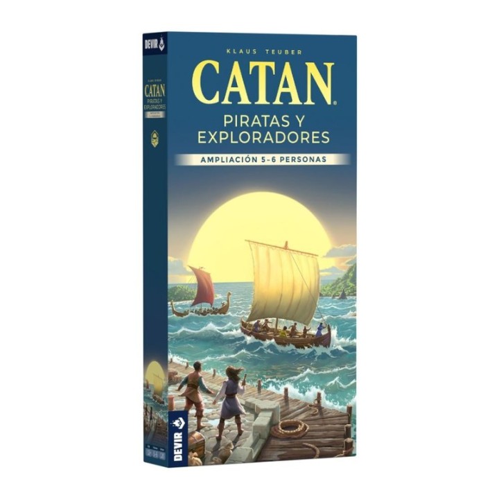 devir juego de mesa devir catan piratas y exploradores 5   6 jugadores