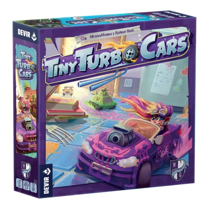 devir juego de mesa devir tiny turbo cars