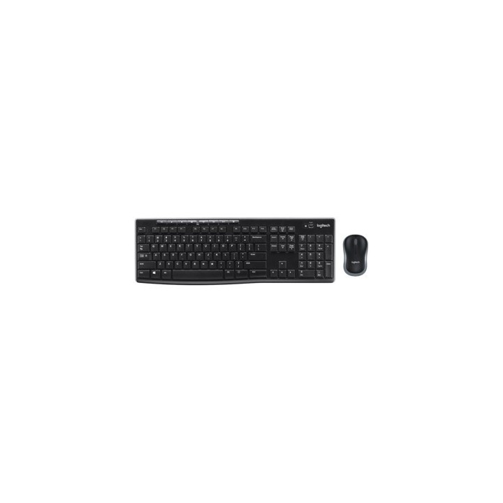 logitech teclado + mouse logitech mk270 wireless inalambrico ingles uk