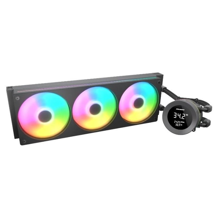 cougar ref. liquid.poseidon vistek argb 360 black