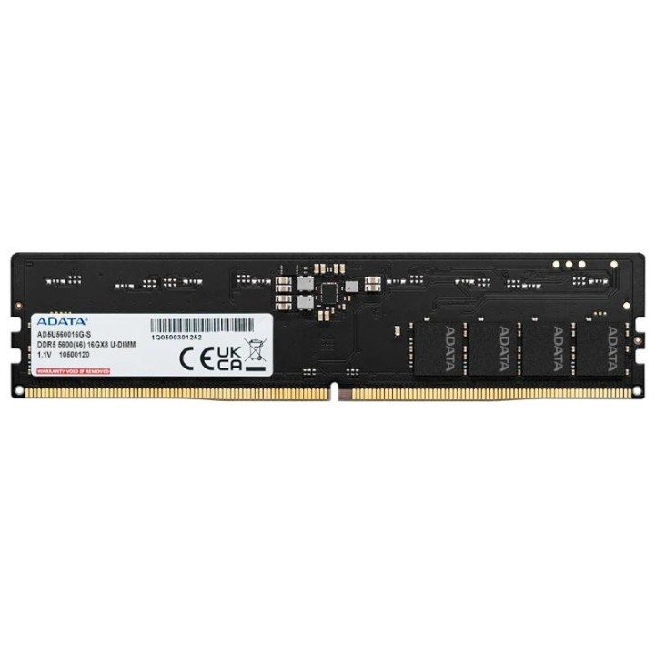 adata ram ad5u560016g s 16gb 5600mhz ddr5 dimm
