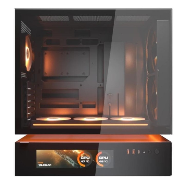 cougar caja semitorre cfv235 mesh vision black