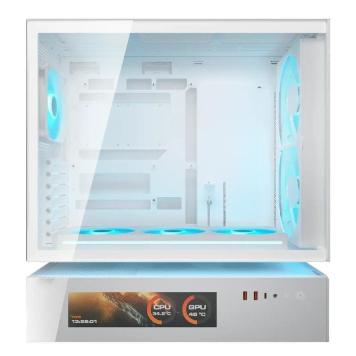 cougar caja semitorre cfv235 mesh vision white