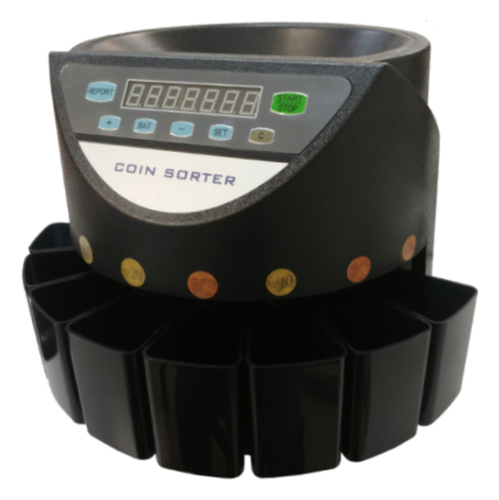 contador clasificador de monedas mustek m6