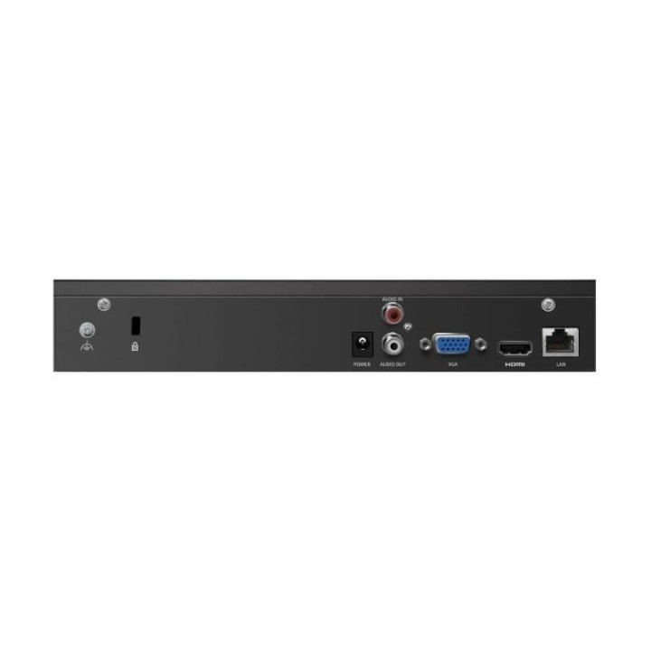 vigi nvr1004h grabador h.265+ 4 c 1x10/100 1xhdmi