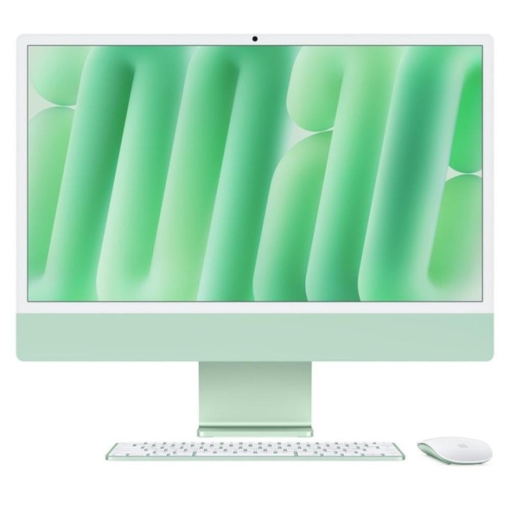 apple ordenador all in one apple imac m4    16gb    ssd 256gb    23.5 pulgadas    verde