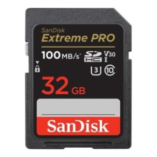 sandisk tarjeta memoria secure digital sdhc 32gb sandisk extreme pro clase 10 uhs   i u3