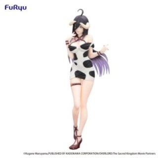 good smile company figura good smile company overlord trio try it albedo mini dress cow pattern vers