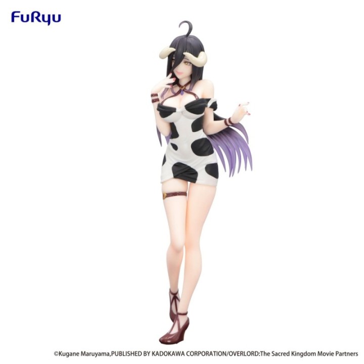 good smile company figura good smile company overlord trio try it albedo mini dress cow pattern vers
