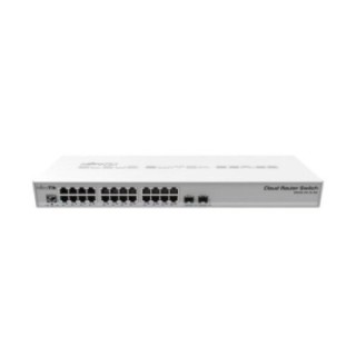 mikrotik switch mikrotik crs326   24g   2s+rm 26 puertos