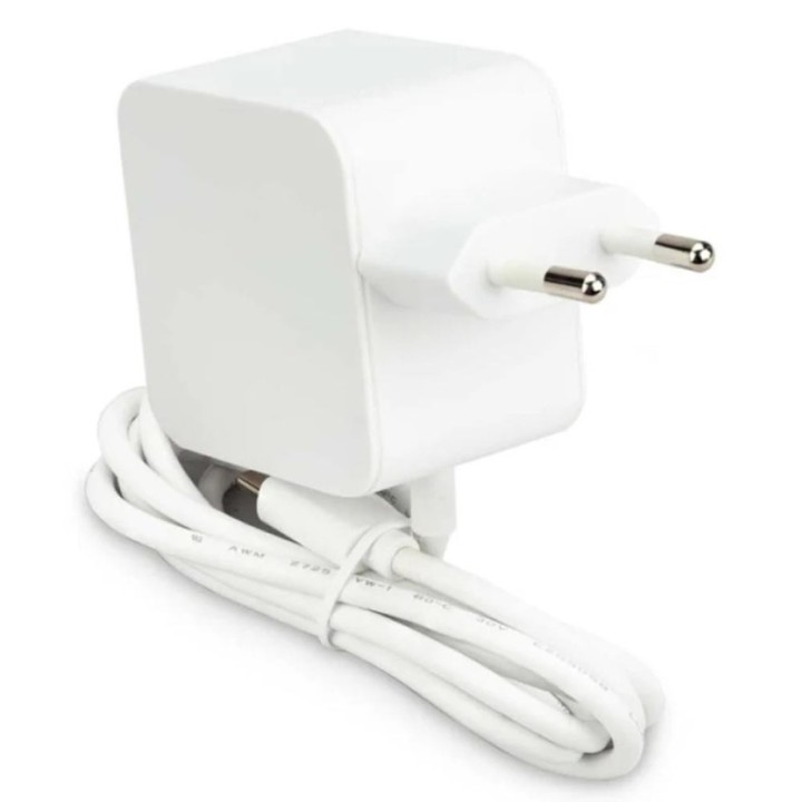 raspberry fuente de alimentacion cargador raspberry pi 5 usb c 27 w color blanco