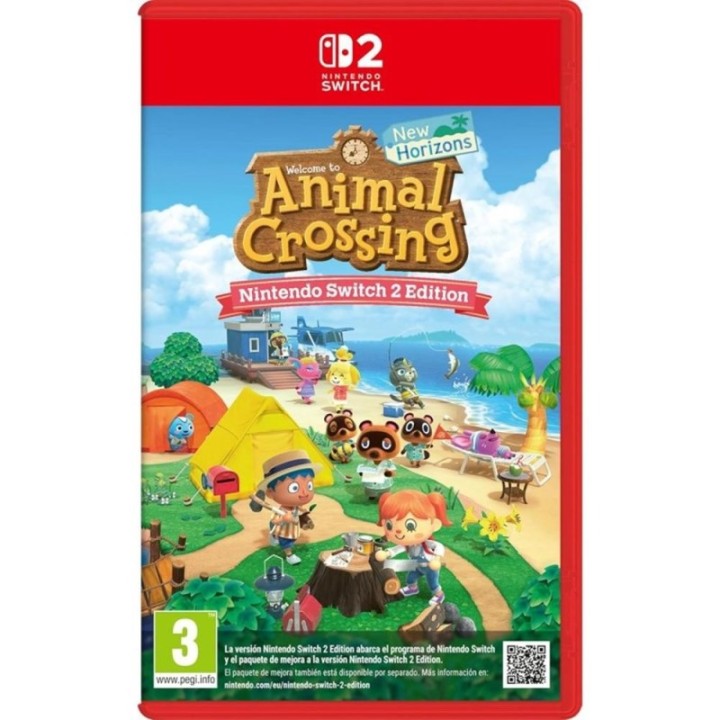 nintendo juego nintendo switch 2    animal crossing new horizons nintendo switch 2 edition