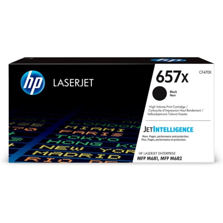 hp toner hp 657x negro