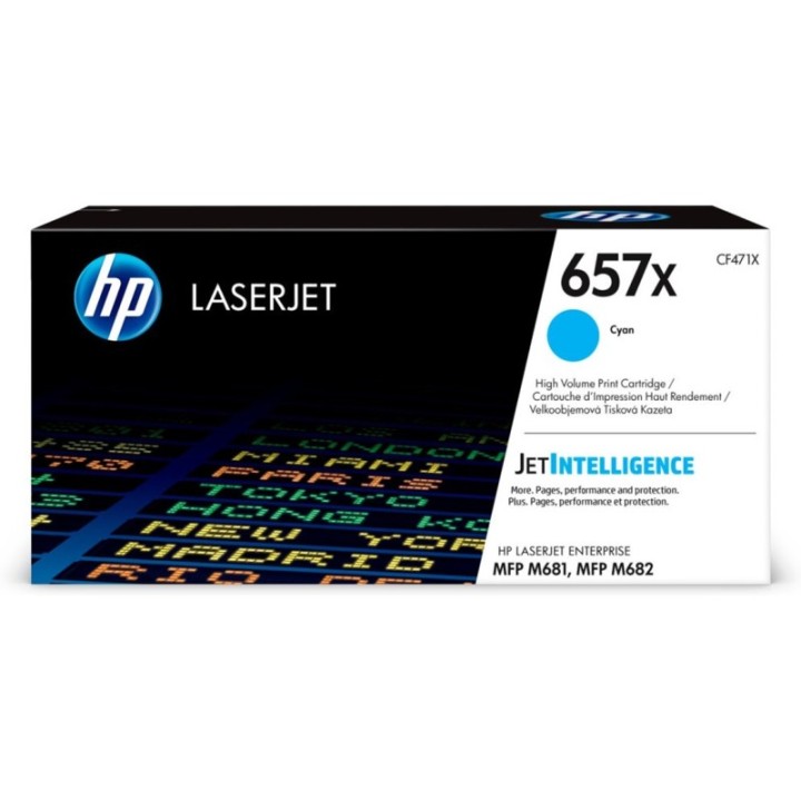 hp toner hp 657x cyan