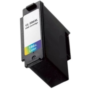 canon cartucho tinta canon cl   586xl color