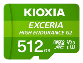 micro sd kioxia 512gb high endurance g2
