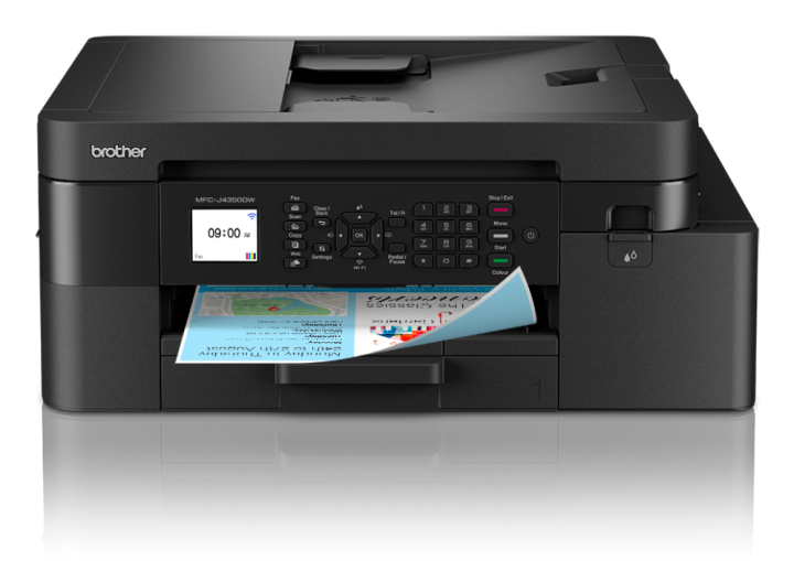 brother mfc j4350dw impresora multifunción inyección de tinta a4 1200 x 4800 dpi wifi