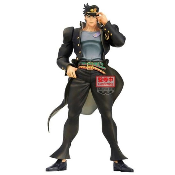 banpresto figura banpresto jojos bizarre adventure stardust crusaders mometria jotaro kujo 22cm