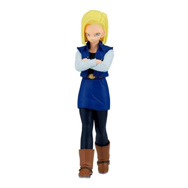 banpresto figura banpresto dragon ball z solid edge works android 18 17cm