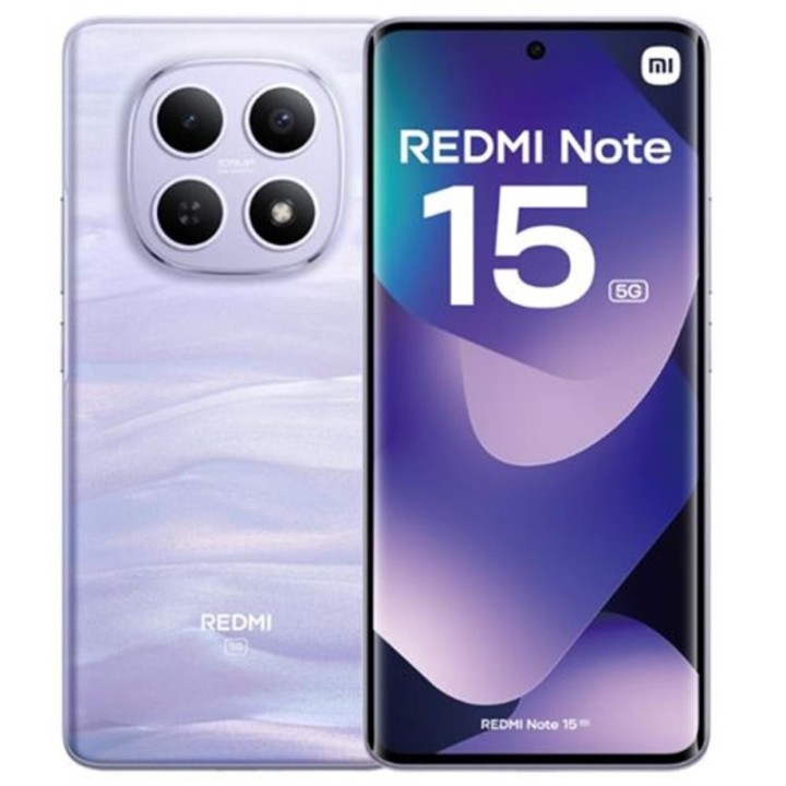 xiaomi movil xiaomi redmi note 15 5g 8gb 256gb 6.77 pulgadas purpura