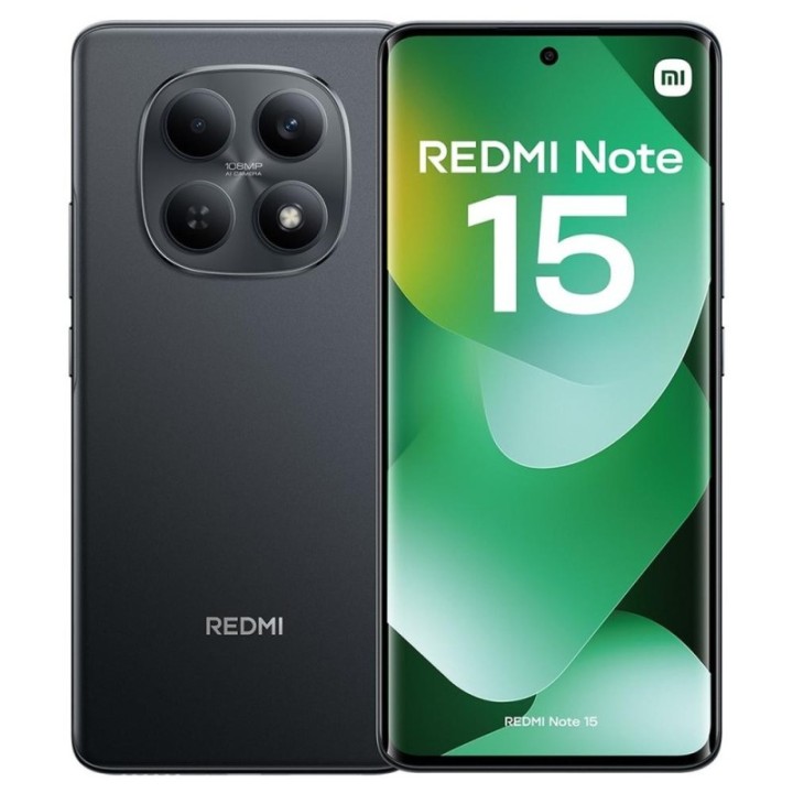 xiaomi movil xiaomi redmi note 15 6gb 128gb 6.77 pulgadas negro